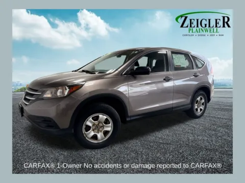 Gray 2012 Honda CR-V LX for sale in Plainwell, MI