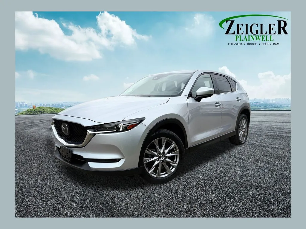 Silver 2021 Mazda CX-5 Grand Touring for sale in Plainwell, MI