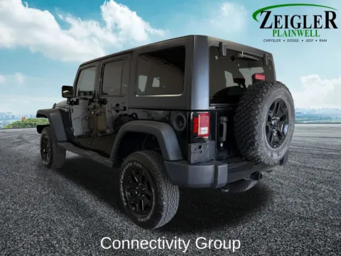 Another view of 2016 Jeep Wrangler Unlimited Willys for sale in Plainwell, MI at Zeigler Chrysler Dodge Jeep Ram of Plainwell