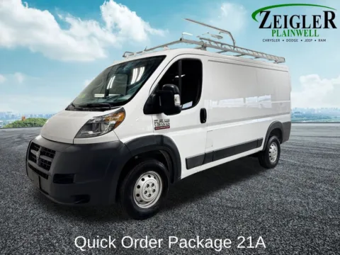 Photos of 2018 Ram ProMaster 1500 Low Roof for sale in Plainwell, MI at Zeigler Chrysler Dodge Jeep Ram of Plainwell