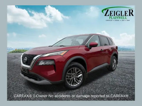 Red 2022 Nissan Rogue S for sale in Plainwell, MI