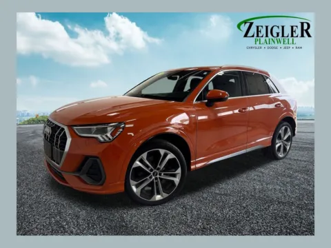 Orange 2020 Audi Q3 Premium Plus S line for sale in Plainwell, MI
