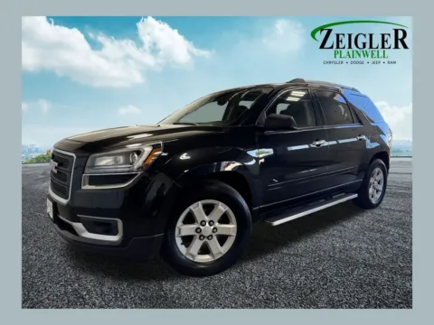 Black 2015 GMC Acadia SLE-2 for sale in Plainwell, MI