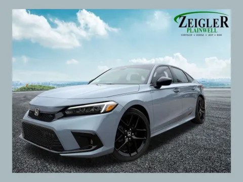 Silver 2023 Honda Civic Sport for sale in Plainwell, MI