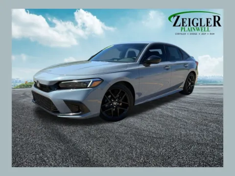Silver 2023 Honda Civic Sport for sale in Plainwell, MI