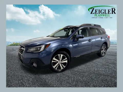 Blue 2018 Subaru Outback 2.5i for sale in Plainwell, MI
