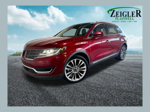 Red 2016 Lincoln MKX Reserve for sale in Plainwell, MI