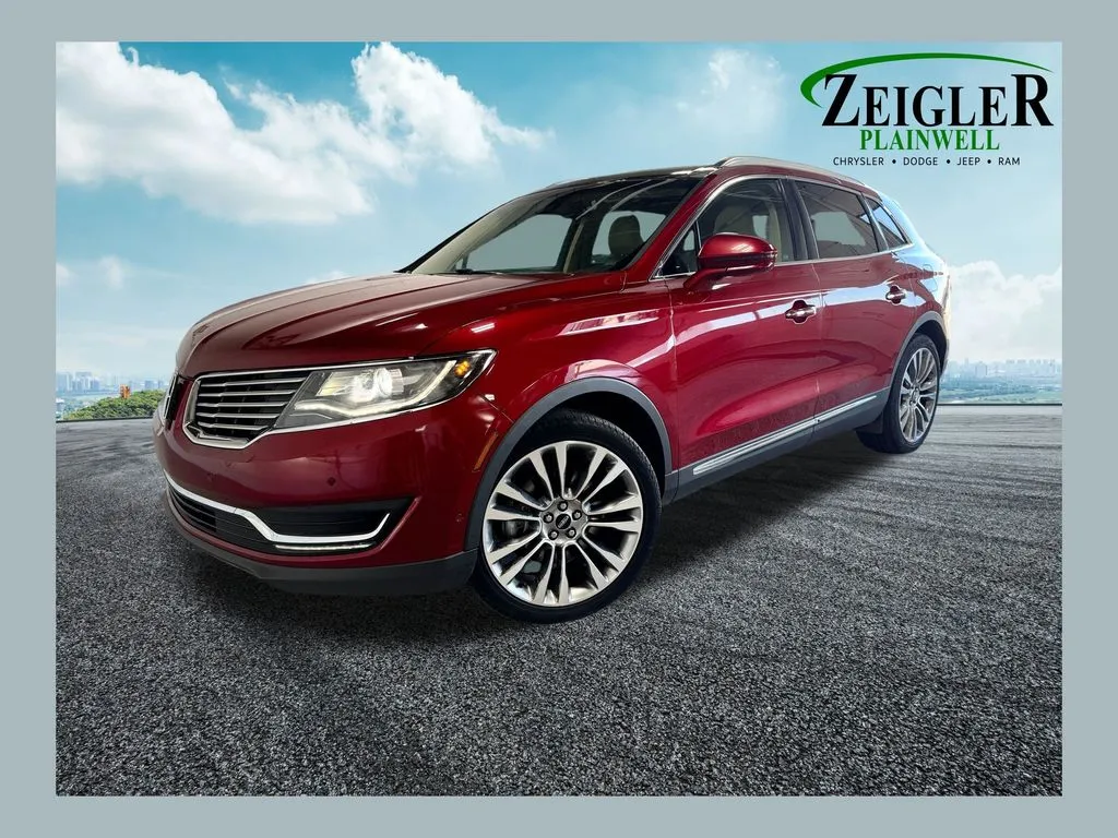 Used 2016 Lincoln MKX Reserve for sale in Plainwell, MI at Zeigler Ford ...