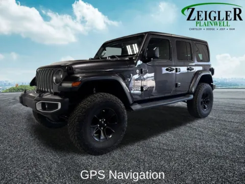 Photos of 2018 Jeep Wrangler Unlimited Sahara for sale in Plainwell, MI at Zeigler Chrysler Dodge Jeep Ram of Plainwell