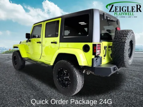 Another view of 2017 Jeep Wrangler Unlimited Sahara for sale in Plainwell, MI at Zeigler Chrysler Dodge Jeep Ram of Plainwell
