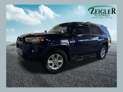 Blue 2021 Toyota 4Runner SR5 for sale in Plainwell, MI