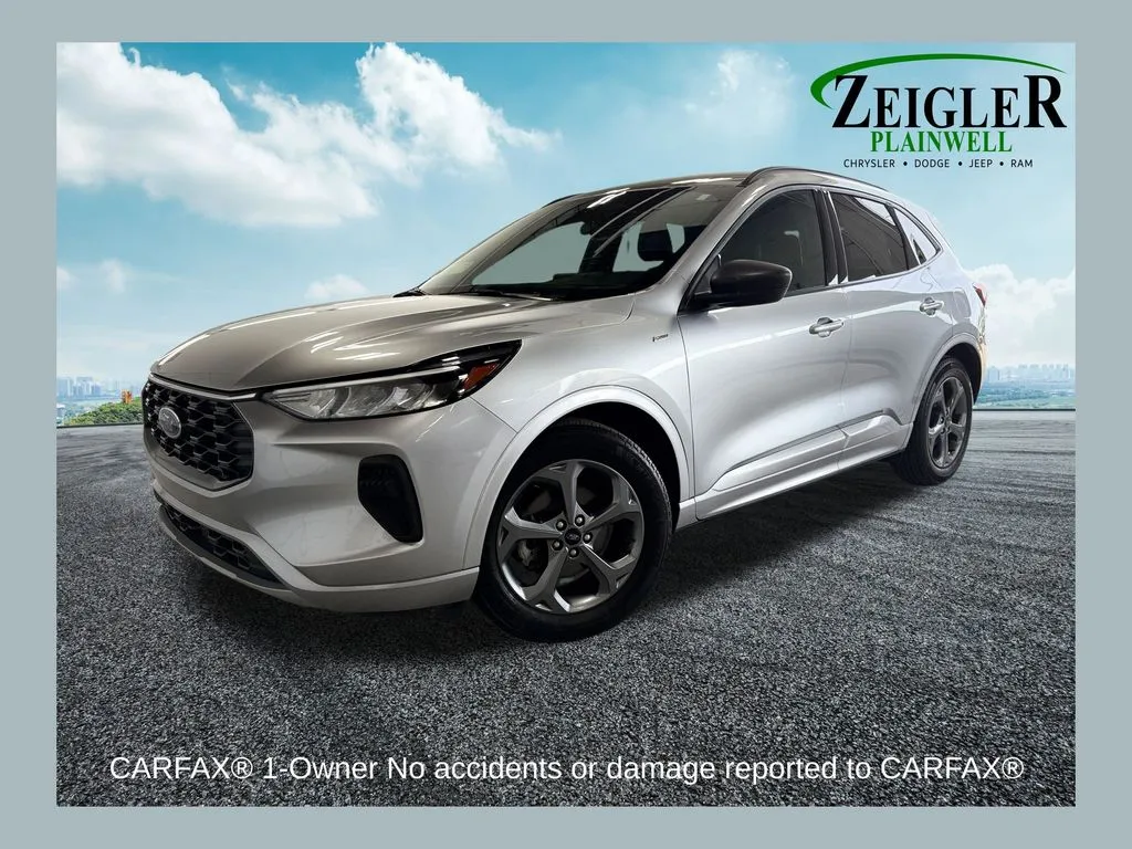 Silver 2024 Ford Escape ST-Line for sale in Plainwell, MI