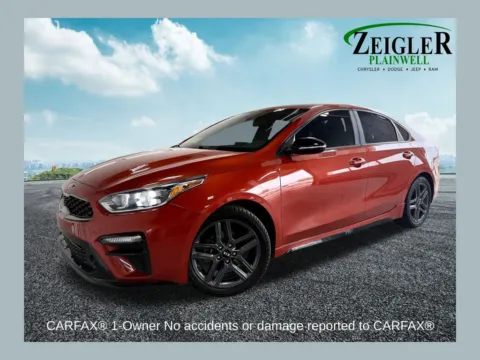 Orange 2020 Kia Forte GT-Line for sale in Plainwell, MI