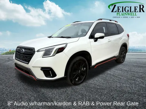 Photos of 2024 Subaru Forester Sport for sale in Plainwell, MI at Zeigler Chrysler Dodge Jeep Ram of Plainwell