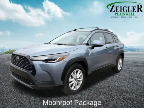 Photos of 2024 Toyota Corolla Cross LE for sale in Plainwell, MI at Zeigler Chrysler Dodge Jeep Ram of Plainwell