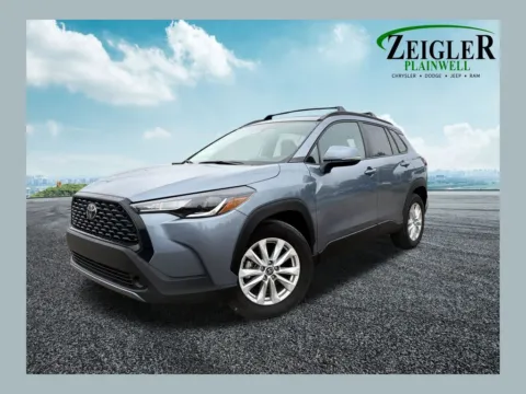 Gray 2024 Toyota Corolla Cross LE for sale in Plainwell, MI