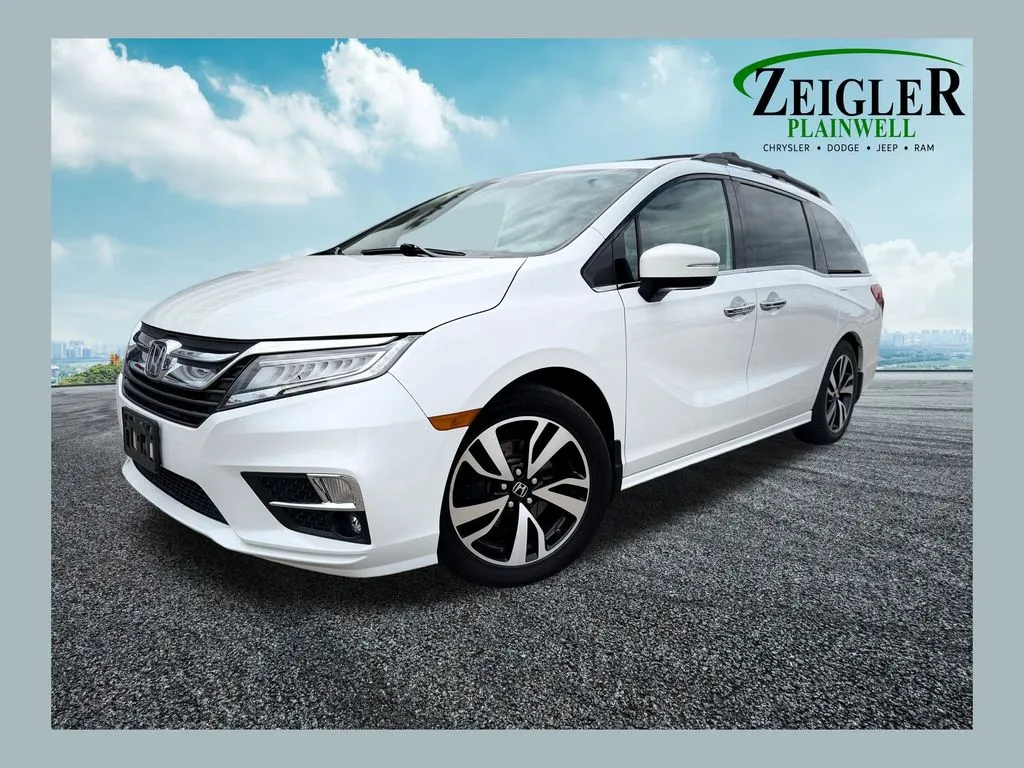 White 2020 Honda Odyssey Elite for sale in Plainwell, MI