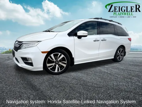 Photos of 2020 Honda Odyssey Elite for sale in Plainwell, MI at Zeigler Chrysler Dodge Jeep Ram of Plainwell