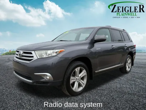 Photos of 2012 Toyota Highlander Limited for sale in Plainwell, MI at Zeigler Chrysler Dodge Jeep Ram of Plainwell