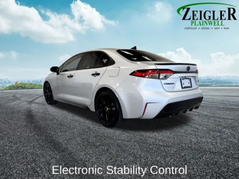 Another view of 2021 Toyota Corolla SE Nightshade for sale in Plainwell, MI at Zeigler Chrysler Dodge Jeep Ram of Plainwell