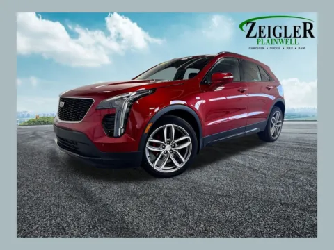 Red 2021 Cadillac XT4 Sport for sale in Plainwell, MI