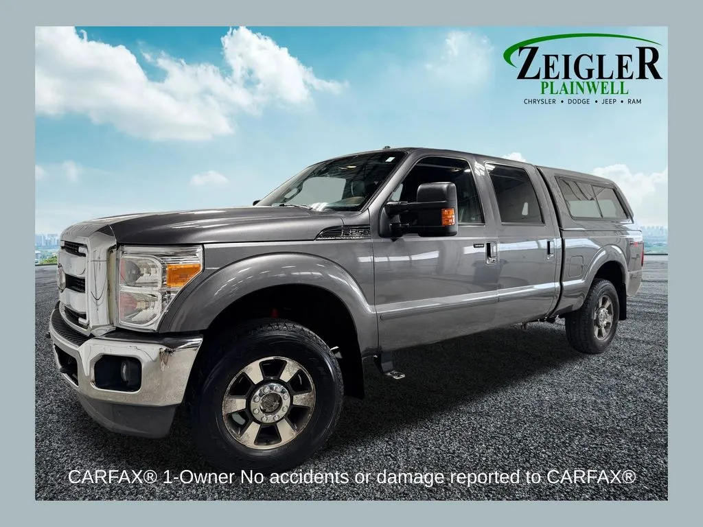 Gray 2011 Ford F-250SD Lariat for sale in Plainwell, MI