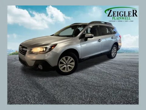 Silver 2018 Subaru Outback 2.5i Premium for sale in Plainwell, MI