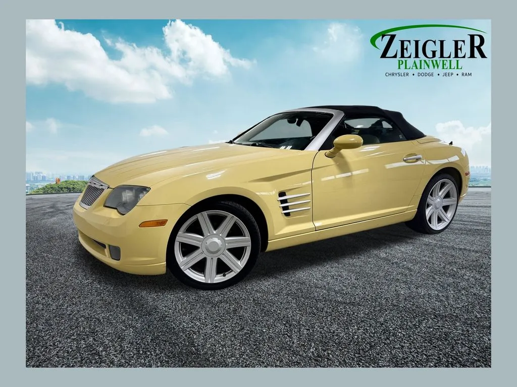 Yellow 2005 Chrysler Crossfire Limited for sale in Plainwell, MI