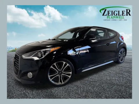 Black 2016 Hyundai Veloster Turbo for sale in Plainwell, MI