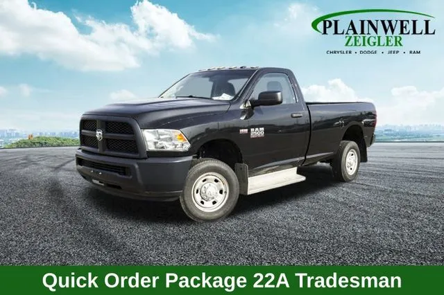 Black 2017 Ram 2500 Tradesman for sale in Plainwell, MI