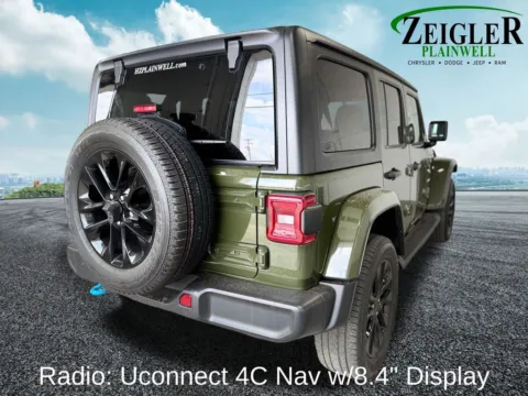 More photos of 2023 Jeep Wrangler Sahara 4xe at Zeigler Chrysler Dodge Jeep Ram of Plainwell, MI