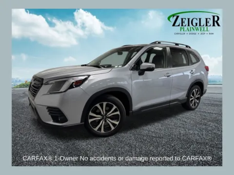 Silver 2024 Subaru Forester Limited for sale in Plainwell, MI