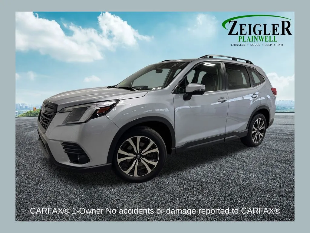 Silver 2024 Subaru Forester Limited for sale in Plainwell, MI
