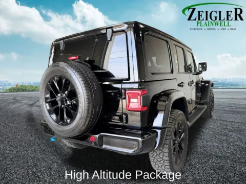 More photos of 2021 Jeep Wrangler Unlimited Sahara High Altitude 4xe at Zeigler Chrysler Dodge Jeep Ram of Plainwell, MI