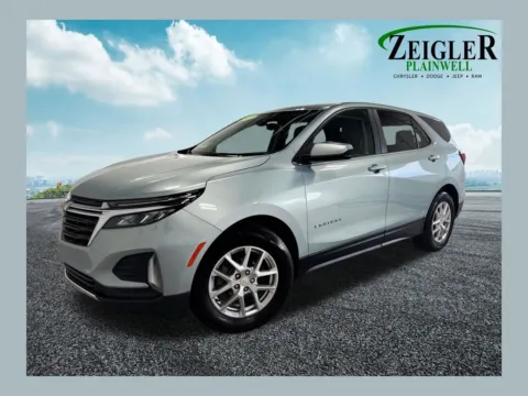 Blue 2022 Chevrolet Equinox LT for sale in Plainwell, MI