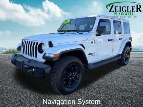 Photos of 2022 Jeep Wrangler Unlimited Sahara Altitude for sale in Plainwell, MI at Zeigler Chrysler Dodge Jeep Ram of Plainwell