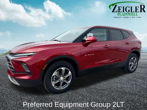 Photos of 2025 Chevrolet Blazer LT for sale in Plainwell, MI at Zeigler Chrysler Dodge Jeep Ram of Plainwell