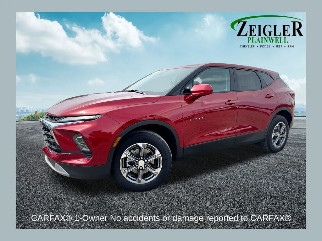 Red 2025 Chevrolet Blazer LT for sale in Plainwell, MI