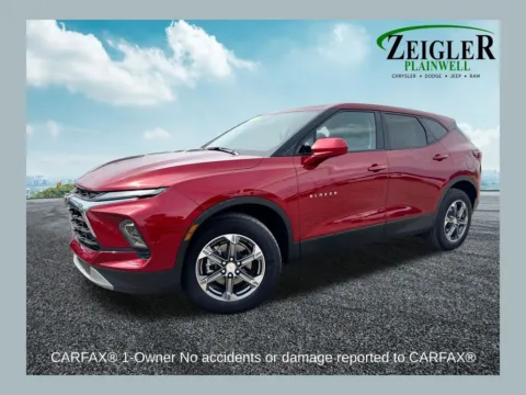 Red 2025 Chevrolet Blazer LT for sale in Plainwell, MI