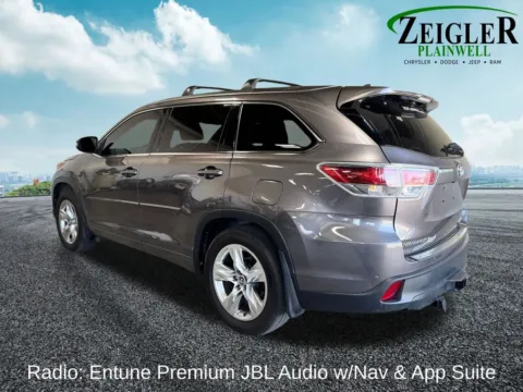 Another view of 2016 Toyota Highlander Limited for sale in Plainwell, MI at Zeigler Chrysler Dodge Jeep Ram of Plainwell