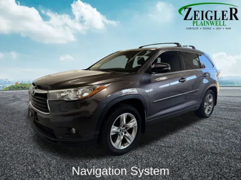 Photos of 2016 Toyota Highlander Limited for sale in Plainwell, MI at Zeigler Chrysler Dodge Jeep Ram of Plainwell