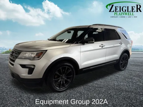 Photos of 2018 Ford Explorer XLT for sale in Plainwell, MI at Zeigler Chrysler Dodge Jeep Ram of Plainwell