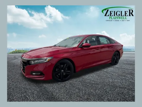 Red 2018 Honda Accord Sport for sale in Plainwell, MI