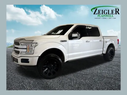 White 2018 Ford F-150 Platinum for sale in Plainwell, MI