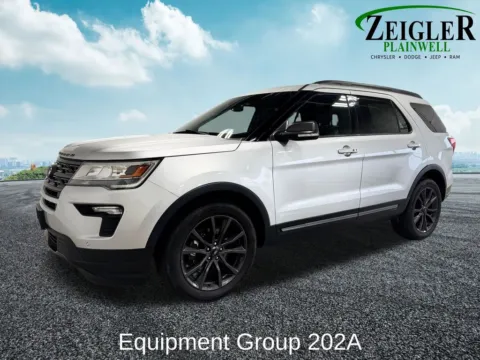 Photos of 2018 Ford Explorer XLT for sale in Plainwell, MI at Zeigler Chrysler Dodge Jeep Ram of Plainwell