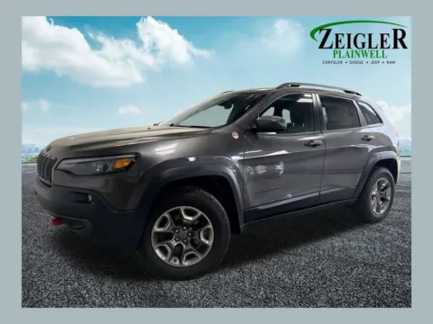 Gray 2019 Jeep Cherokee Trailhawk for sale in Plainwell, MI