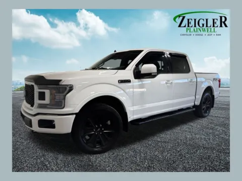 White 2020 Ford F-150 Lariat for sale in Plainwell, MI