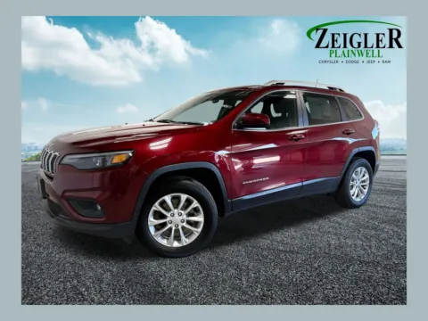 Red 2019 Jeep Cherokee Latitude for sale in Plainwell, MI