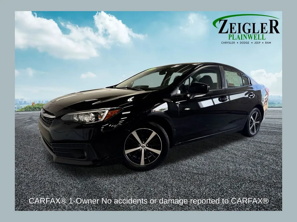Black 2023 Subaru Impreza Premium for sale in Plainwell, MI