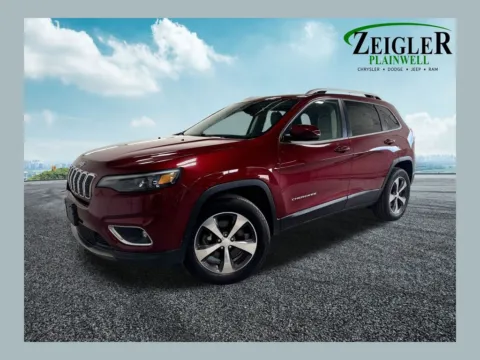 Red 2019 Jeep Cherokee Limited for sale in Plainwell, MI
